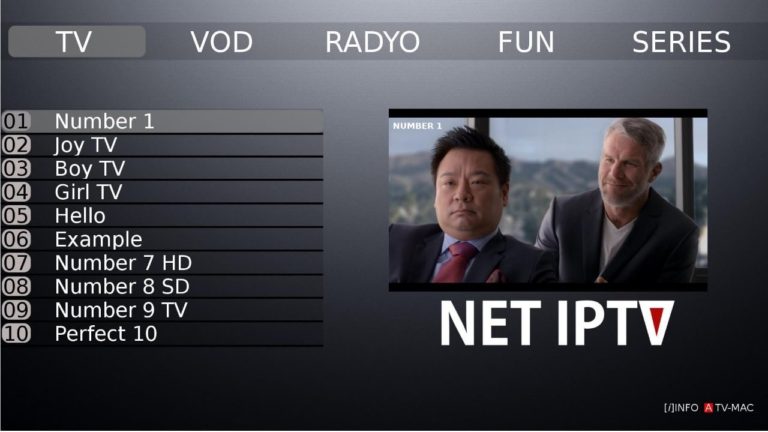 Install Net IPTV on Smart TV